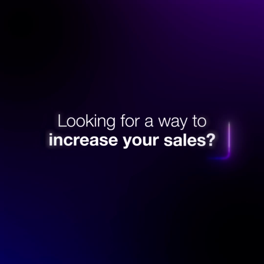 Neon question: Looking for a way to increase your sales?